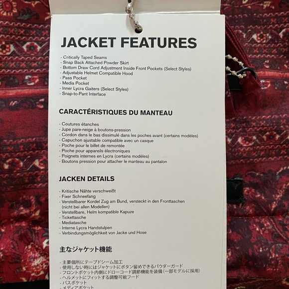 🚫 Sold! Ride snowboard jacket - Picture 7 of 11